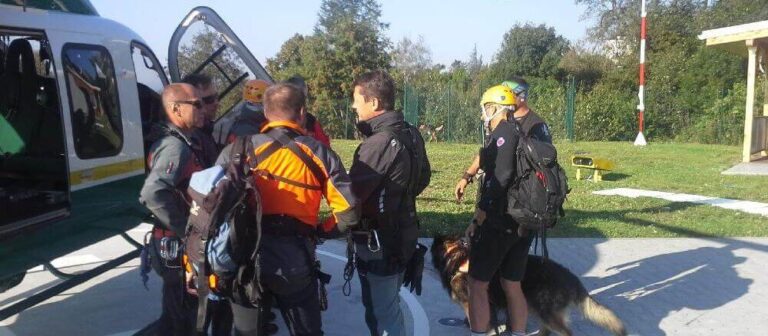 SŁOWACKI PIES RATOWNIK URATOWAŁ POLSKIEGO TURYSTĘ