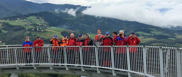 SPOTKANIE SENIORÓW GOPR I HS W BESKIDZIE SĄDECKIM